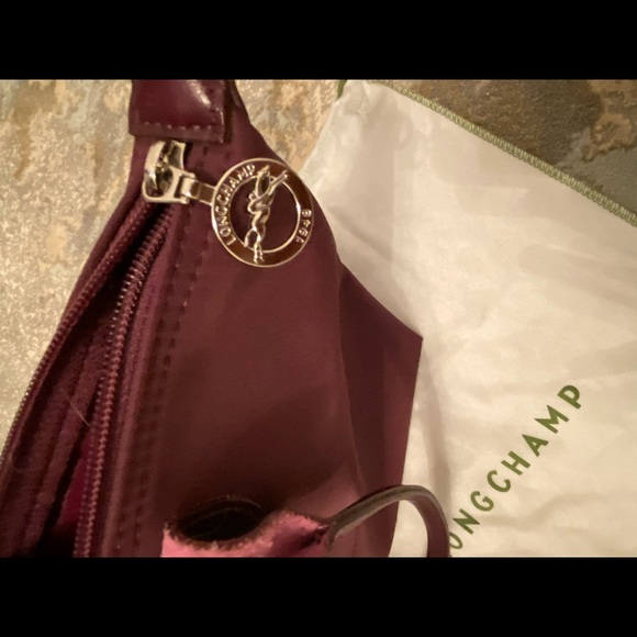 Longchamp Le Pliage shoulder bag medium, purple - Picture 7 of 8